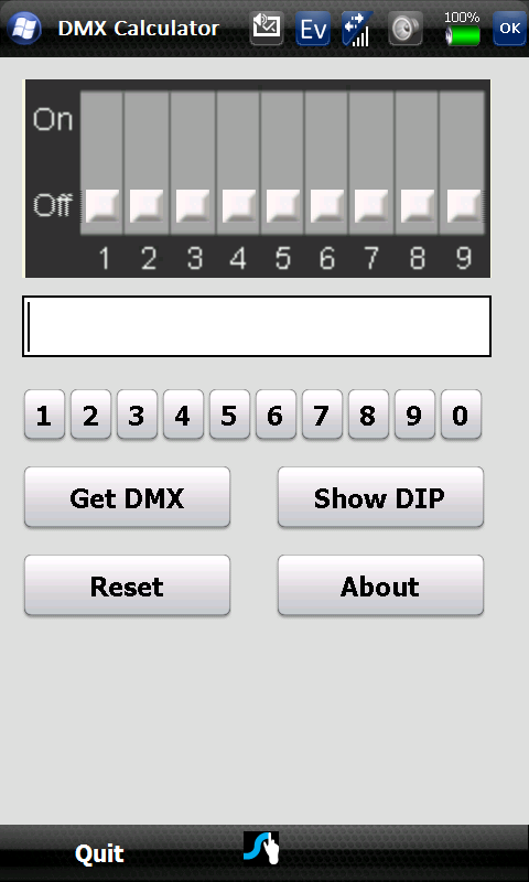 chauvet dip switch calculator